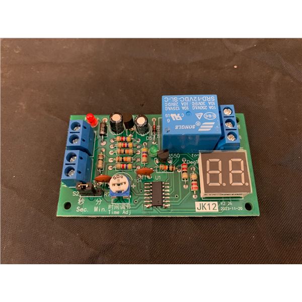 Countdown LED Display 12V Timer Switch - Relay - Time Delay