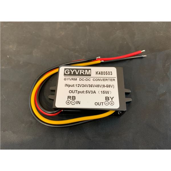 DC-DC 12V/24V/36V/48V to 5V Mini Voltage Converter - Step Down