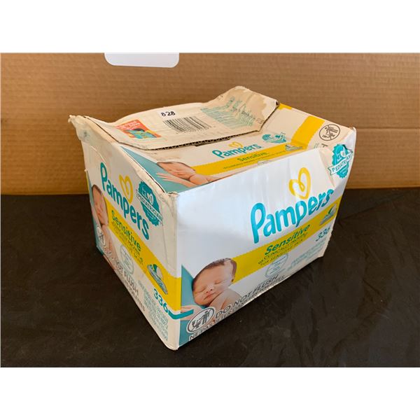 Pampers Fragrance Free Sensitve Baby Whipes 4 Packs 336