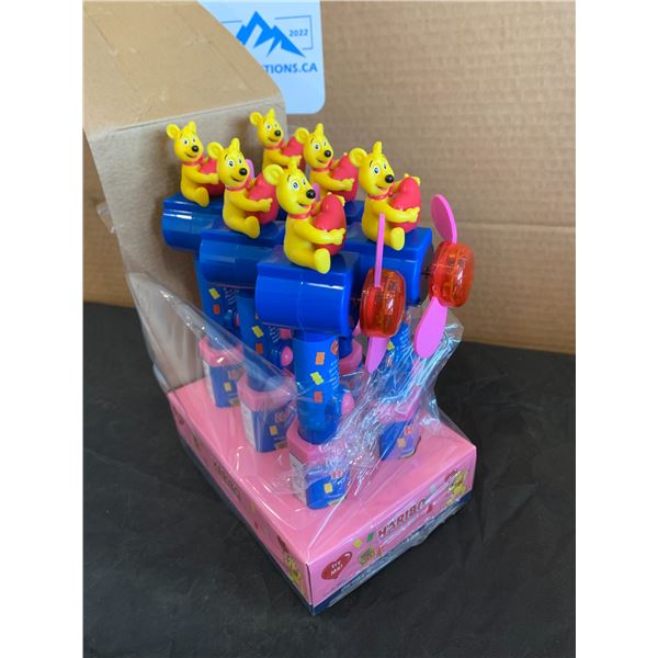 6 Pack HARIBO Candy Fan