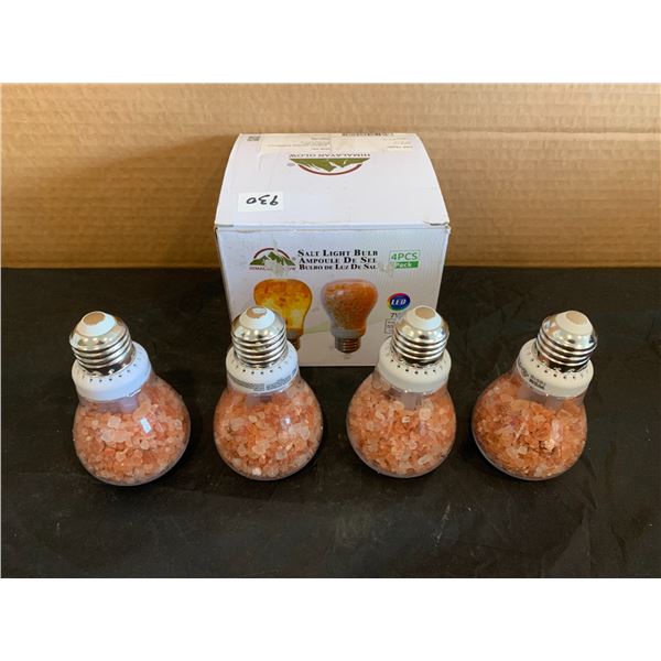 4 Pack of Salt Light Bulbs 7W LED