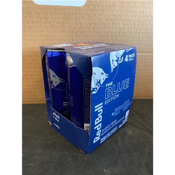 4 Pack Red Bull - The Blue Edition