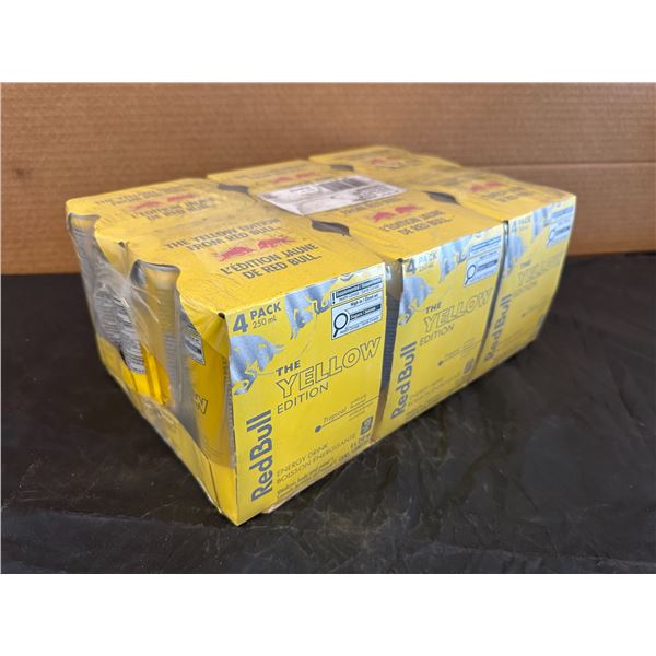 Lot of 24 Red Bull Yellow Edition