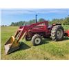 Image 1 : IHC 674 Diesel Tractor c/w loader, 3 pt, Aux hyds, 3634 hrs., SN. 127053TY, good running condition