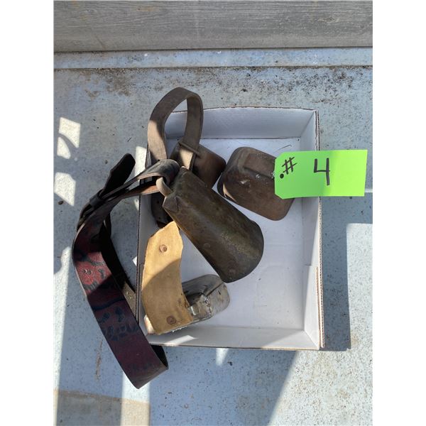 4- Old cow bells