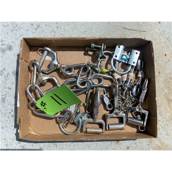 Assort. Of snaps & harness parts