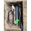 Image 1 : Bridle plus misc. leather parts, throat latch