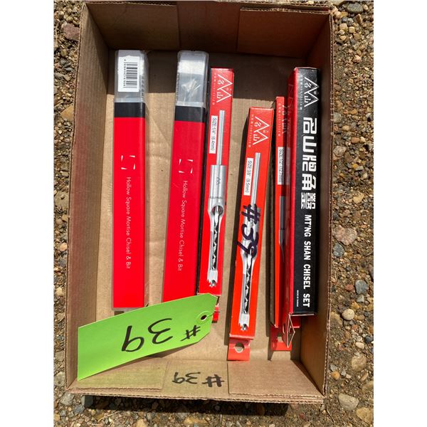 Assort. of new chisel bits