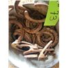 Image 3 : 2- Pails of horse shoes