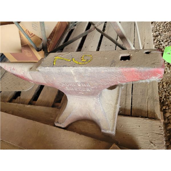 Kohlswa Sweden anvil