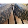 Image 6 : 2- 15x6.00-6 NHS tires c/w 1-hole rims & 2- 18x9.50-8 c/w 1-hole rims & spindle