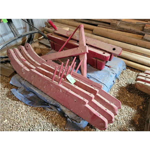 Pallet of red cutters (For the Adams Wagon Lot 123)
