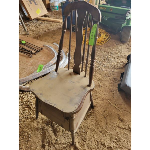 Vintage porter potty