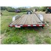 Image 4 : 2002 SWS 16ft Bumper Pull Flat Deck Trailer c/w ramps & spare, SN. R133527648