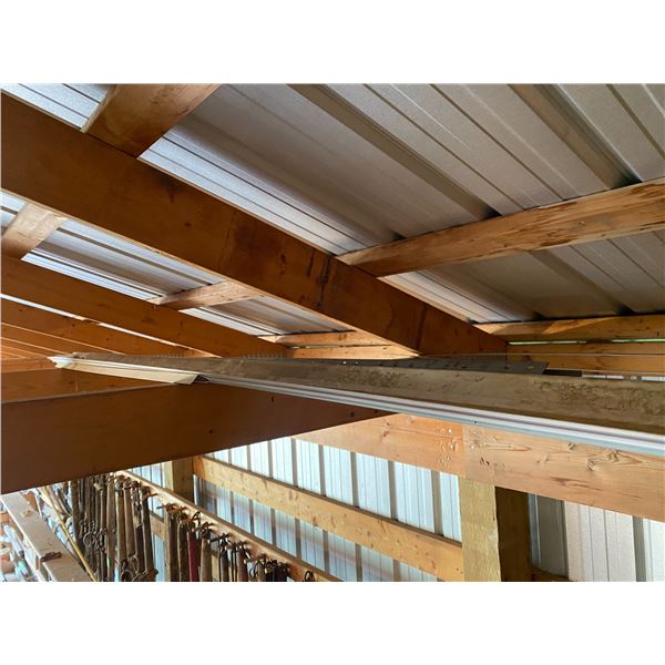Misc. Lumber & Sheeting in Rafters