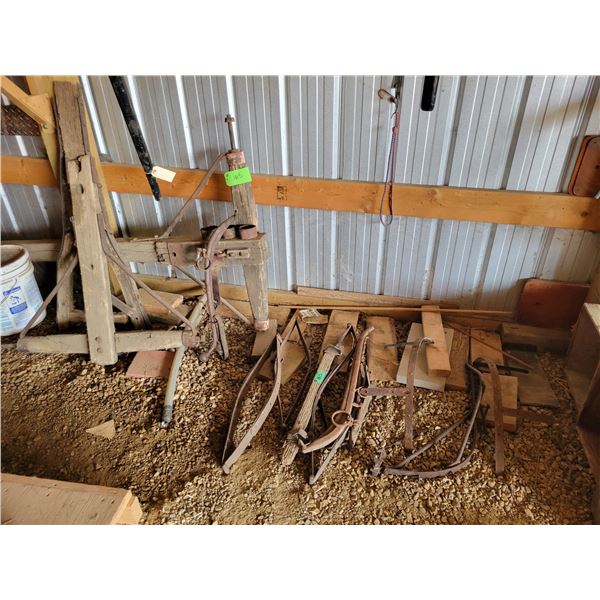 Drawbar, drawbar parts, hames & misc. harness parts