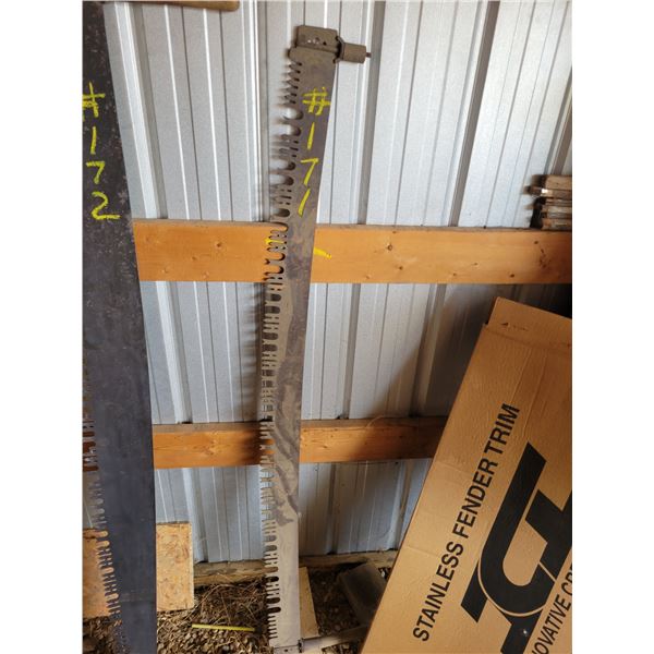 2-man saw, 5ft (missing 1- handle)