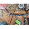 Image 5 : Comp. wrench set, misc. chains, set of pullers, a lariat & misc.