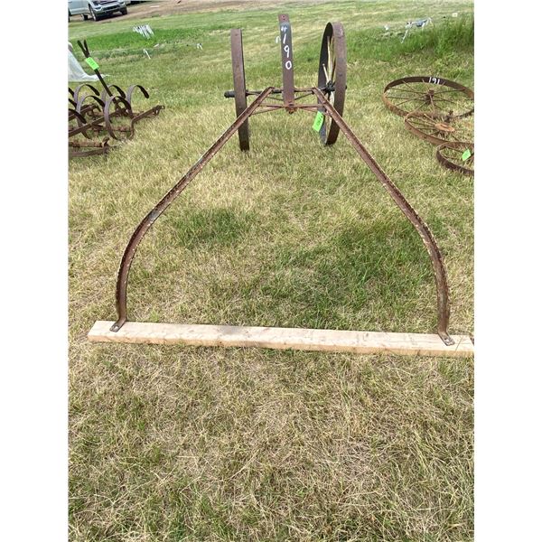 Horse drawn farm cart