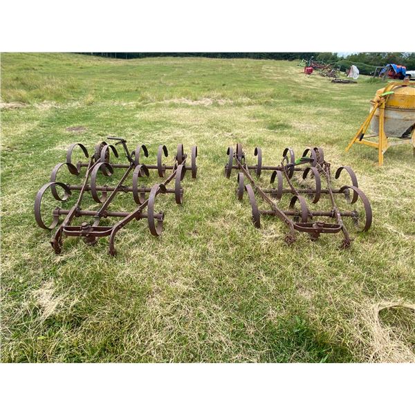 2 Sec. of spring tooth harrows