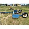 Image 12 : 10ft Scraper, c/w hyd. ram, 16.7x15 tires