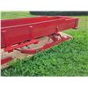 Image 9 : Red horse drawn sleigh c/w drawbar, eveners