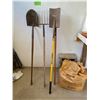 Image 1 : Qty of shovels, pitch forks, shavings & blocks