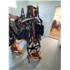Image 17 : A Fancy harness set c/w rolling stands & scotch tops