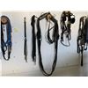 Image 1 : Rope, leads, leather snap-ons, light horse harness, handy horse bridle, parts of a light horse harne