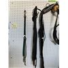 Image 3 : Rope, leads, leather snap-ons, light horse harness, handy horse bridle, parts of a light horse harne
