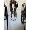 Image 5 : Rope, leads, leather snap-ons, light horse harness, handy horse bridle, parts of a light horse harne