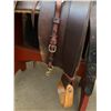 Image 2 : Western roping saddle, 14in. Seat c/w stand & saddle bags