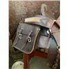 Image 3 : Western roping saddle, 14in. Seat c/w stand & saddle bags