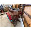 Image 2 : Western saddle, 16in. c/w pads & stand