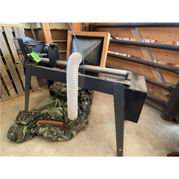 12in. Wood lathe, 1/2 Hp, 1725 RPM's c/w cover