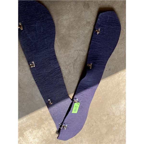 Harness collar sweat pads