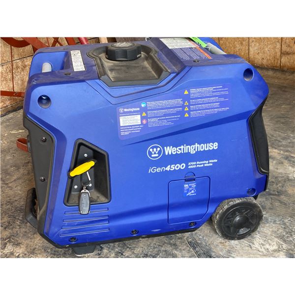 4500 Watt Westinghouse gas generator, 120 AC-CA