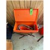 Image 1 : Orange pack saddle box c/w pads