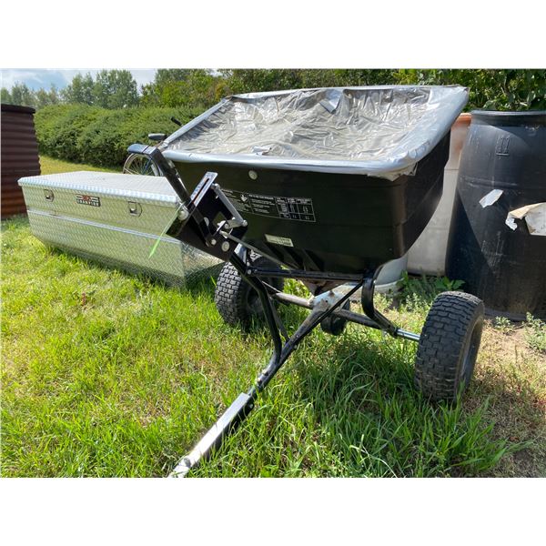 Fertilizer spreader, 5ft x 21in.