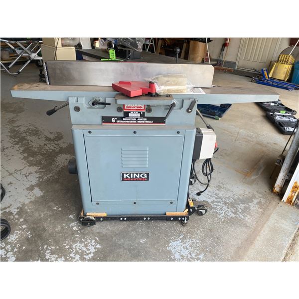 King industrial 6in. X 8in. industrial jointer