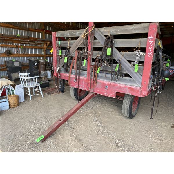 Flat deck wagon, 16ft x 8 ft