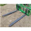 Image 1 : (Lot #'s 125, 125A & 125B are a Group Lot) JD Forks, Tractor must stay until Wed Aug 20th, 11 am