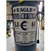 Image 8 : Eagle 60-gal air compressor, high capacity, 3 cyl, 5 Hp, SN. E096856