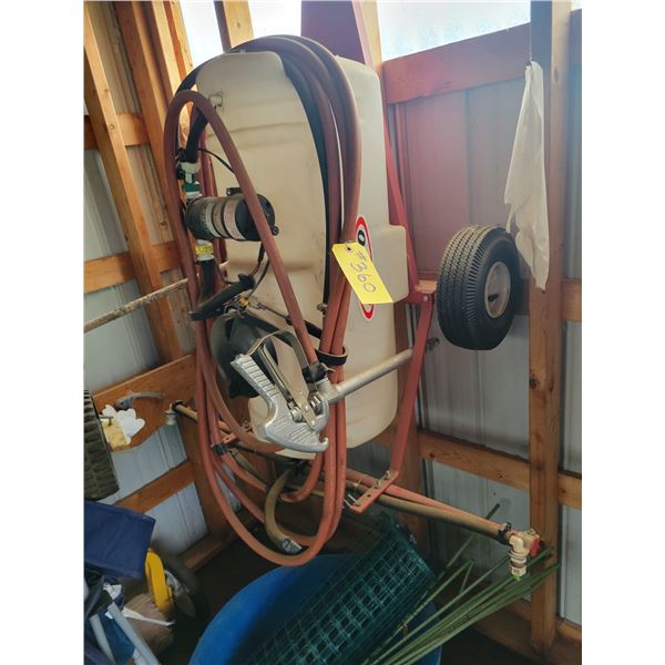 Fimco pull behind sprayer, working order