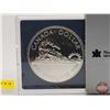 Image 2 : RCM Canada 1886-1986 Transcontinental Railroad/Vancouver Centennial : Uncirculated Silver Dollar (SE