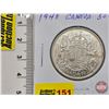 Image 1 : Canada Fifty Cent 1948 (SEE PICS!)  (Listing & Descriptions are a GUIDE ONLY and are subject to chan