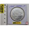 Image 1 : Canada Silver Dollar 1965 (SEE PICS!)  (Listing & Descriptions are a GUIDE ONLY and are subject to c