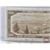 Image 5 : Canada $100 Bill 1954 : Beattie/Coyne #AJ6746902 (See Pics for Varieties, Conditions, Serial Numbers