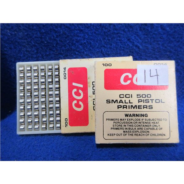 CCI 500 (PICKUP ONLY) Small Pistol Primers