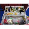 Image 2 : Plano Tackle Box Full with Tackle - Hooks, Lures, Sinkers